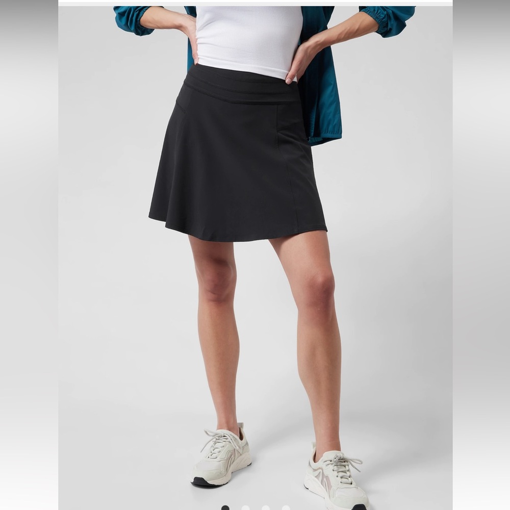 Athleta Black All Day Skort 14T